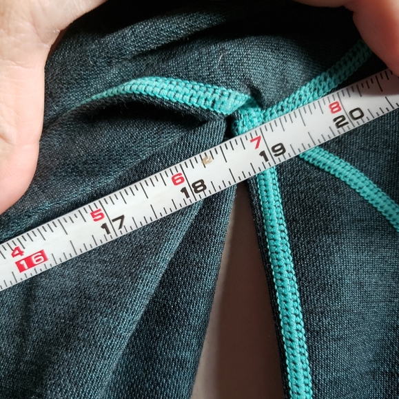 Teal Wind River Ladies Wool Base Layer Long Sleeve T-Max Heat, Size Small - Picture 11 of 13